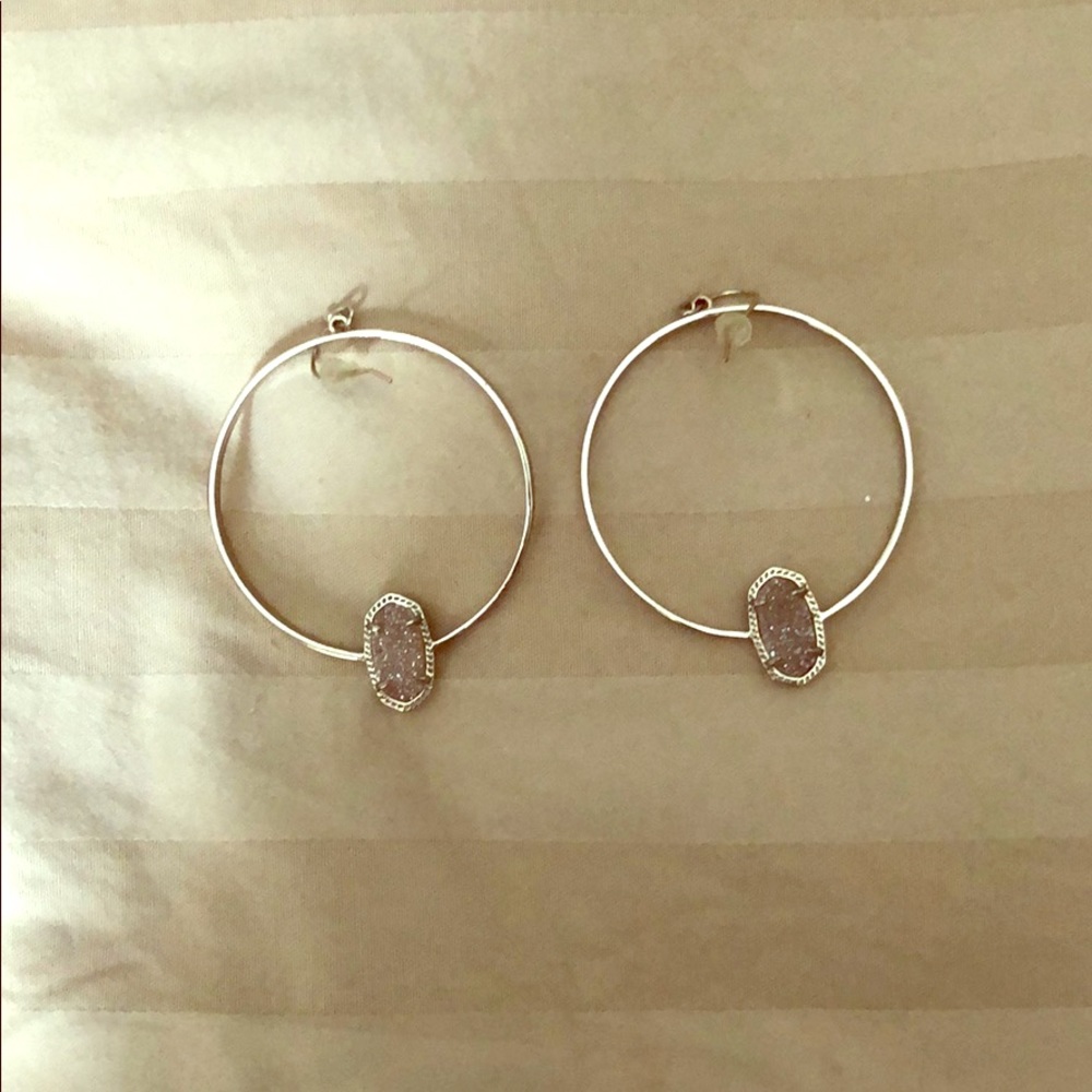 Kendra Scott Elora Gold Hoops